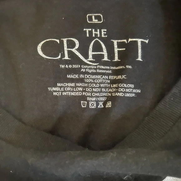 Classic Black Graphic Women's Tee - Picture 3 of 3